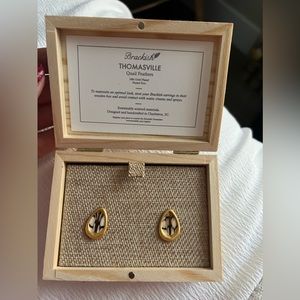 Brackish Thomasville Quail earrings